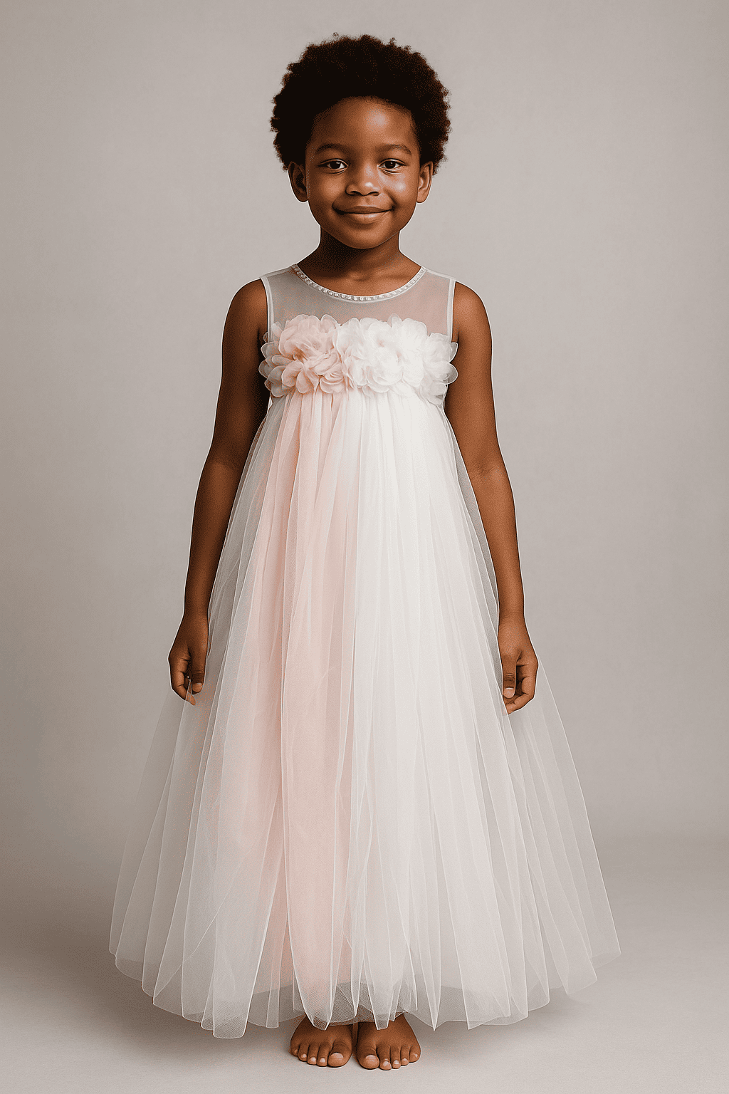 rosey princess dresss