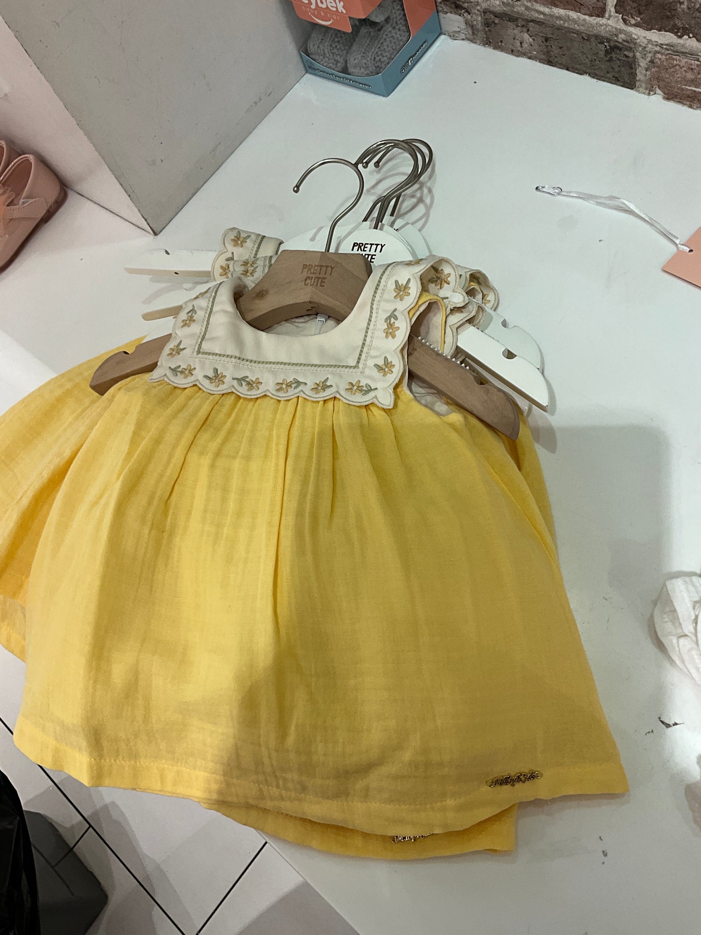 Golden daisy dress