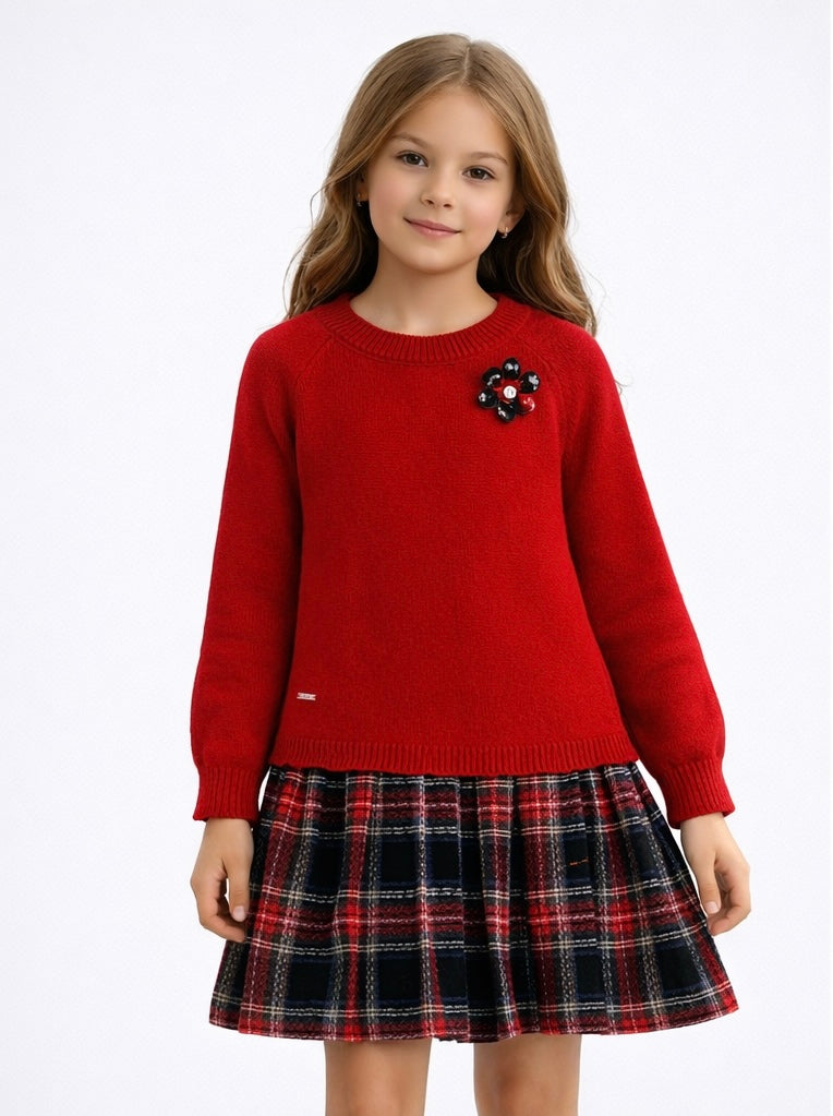 Scarlet Bloom Dress