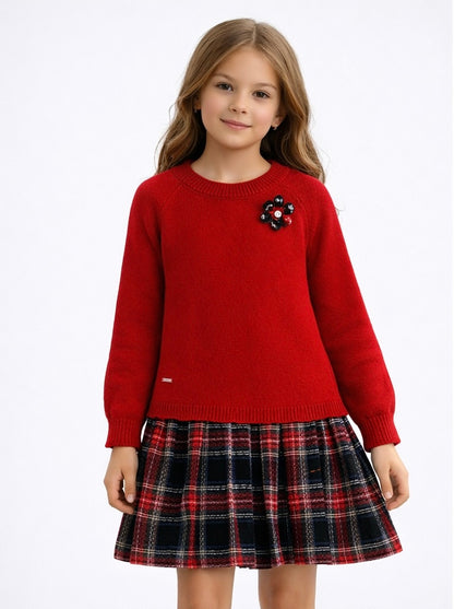 Scarlet Bloom Dress