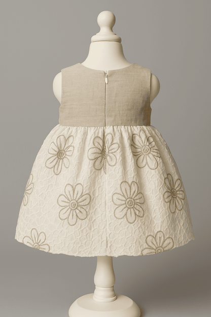 daisy bow dress