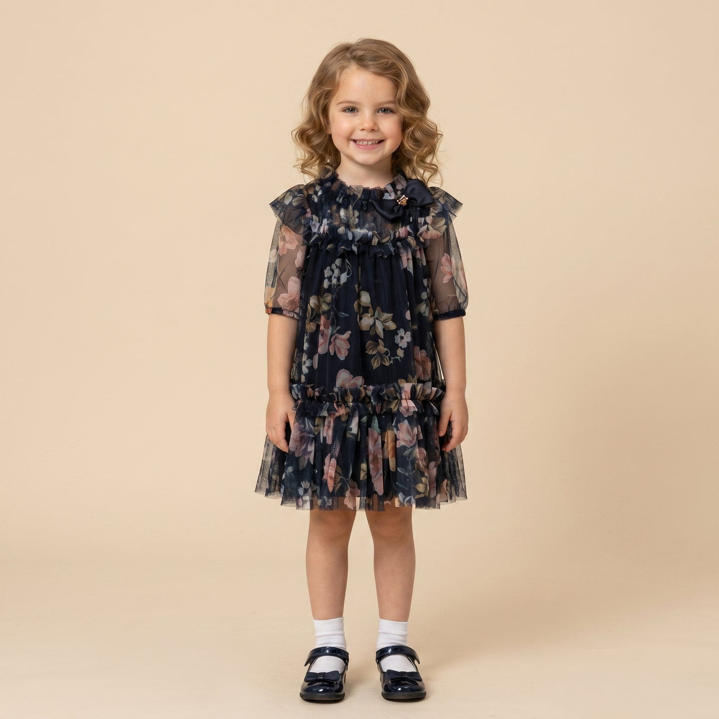 Midnight Garden Tulle Dress
