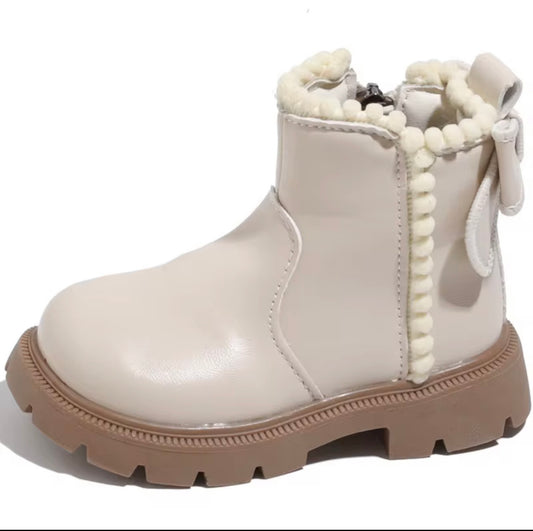 Beige Boots