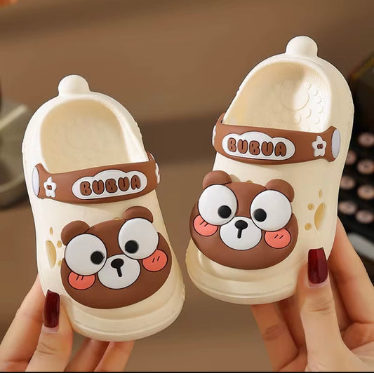 Kids' bear garden crocs