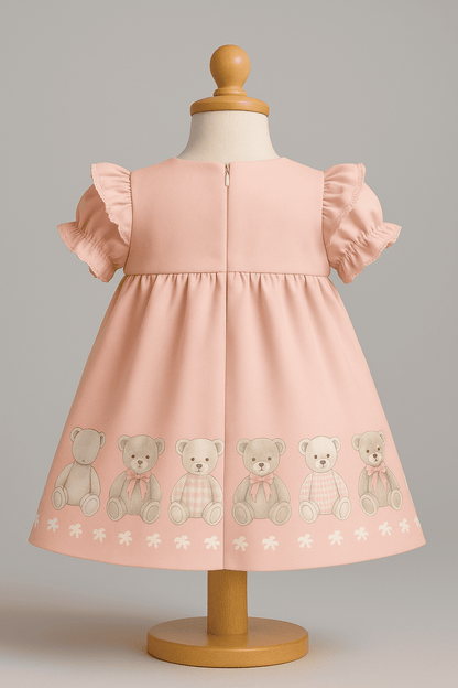 pink teddy dress
