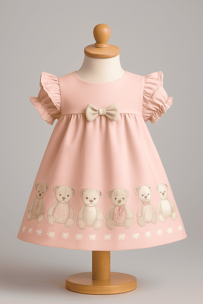 pink teddy dress