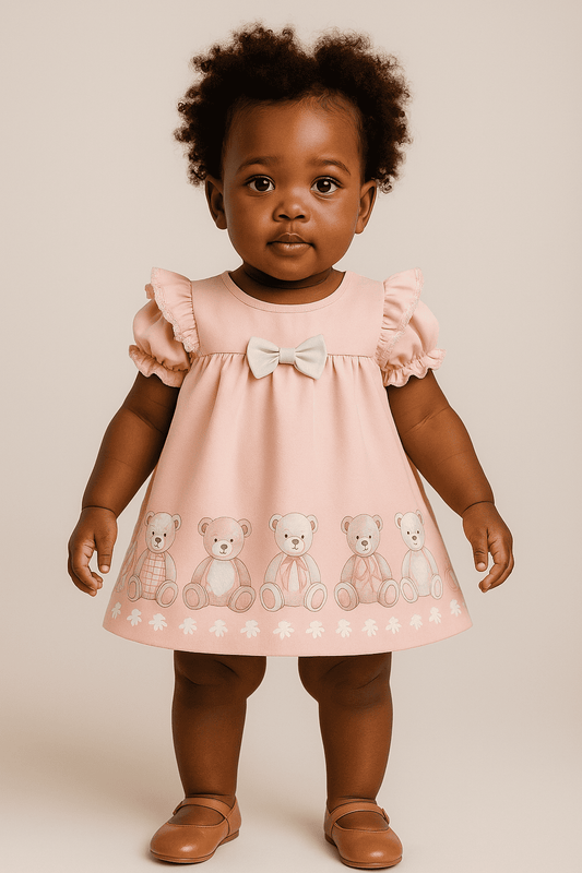 pink teddy dress