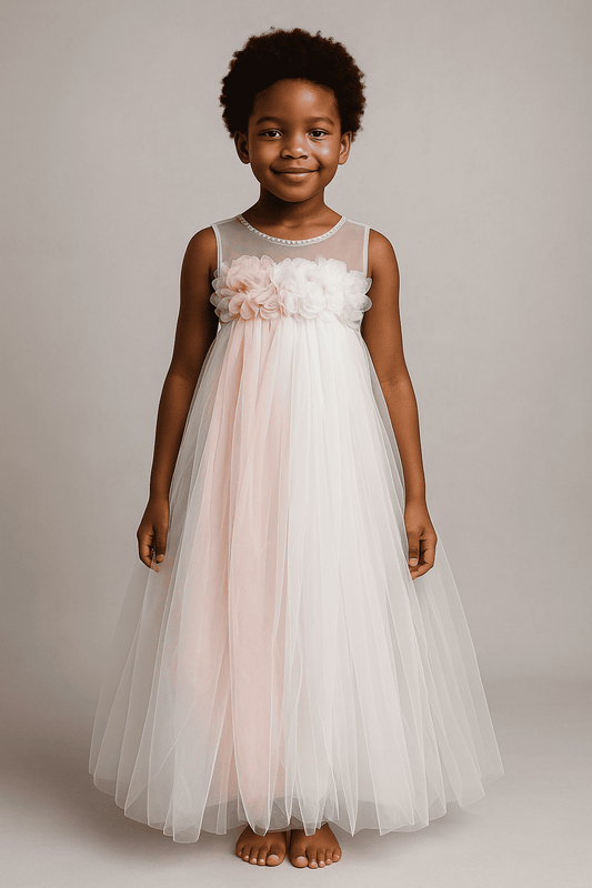 rosey princess dresss