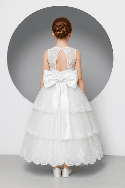 lace whisper gown