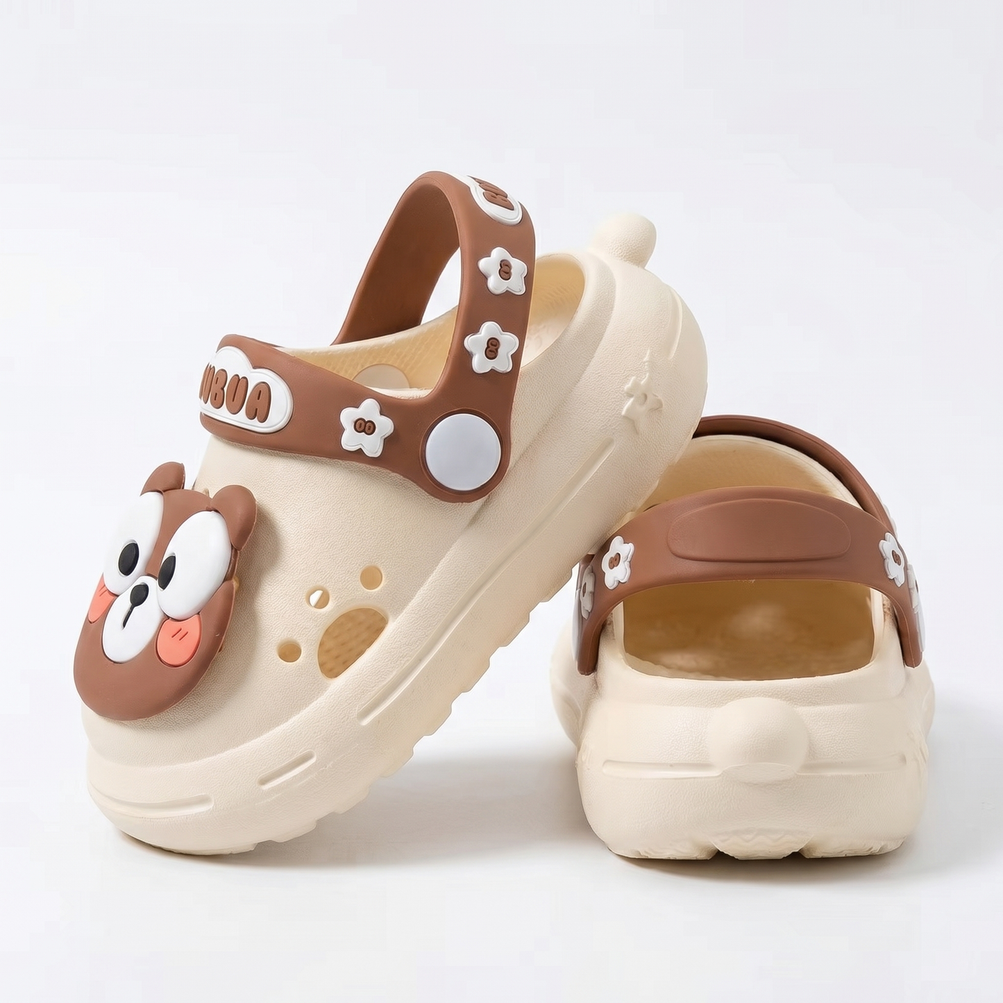 Kids' bear garden crocs