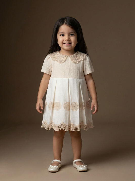 Ivory Heirloom Lace Dress