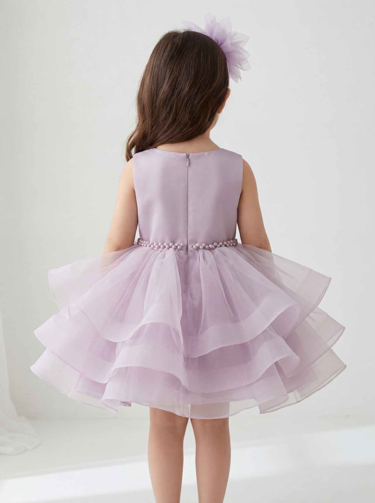 Little Princess Layered Tulle Dress – Lilac