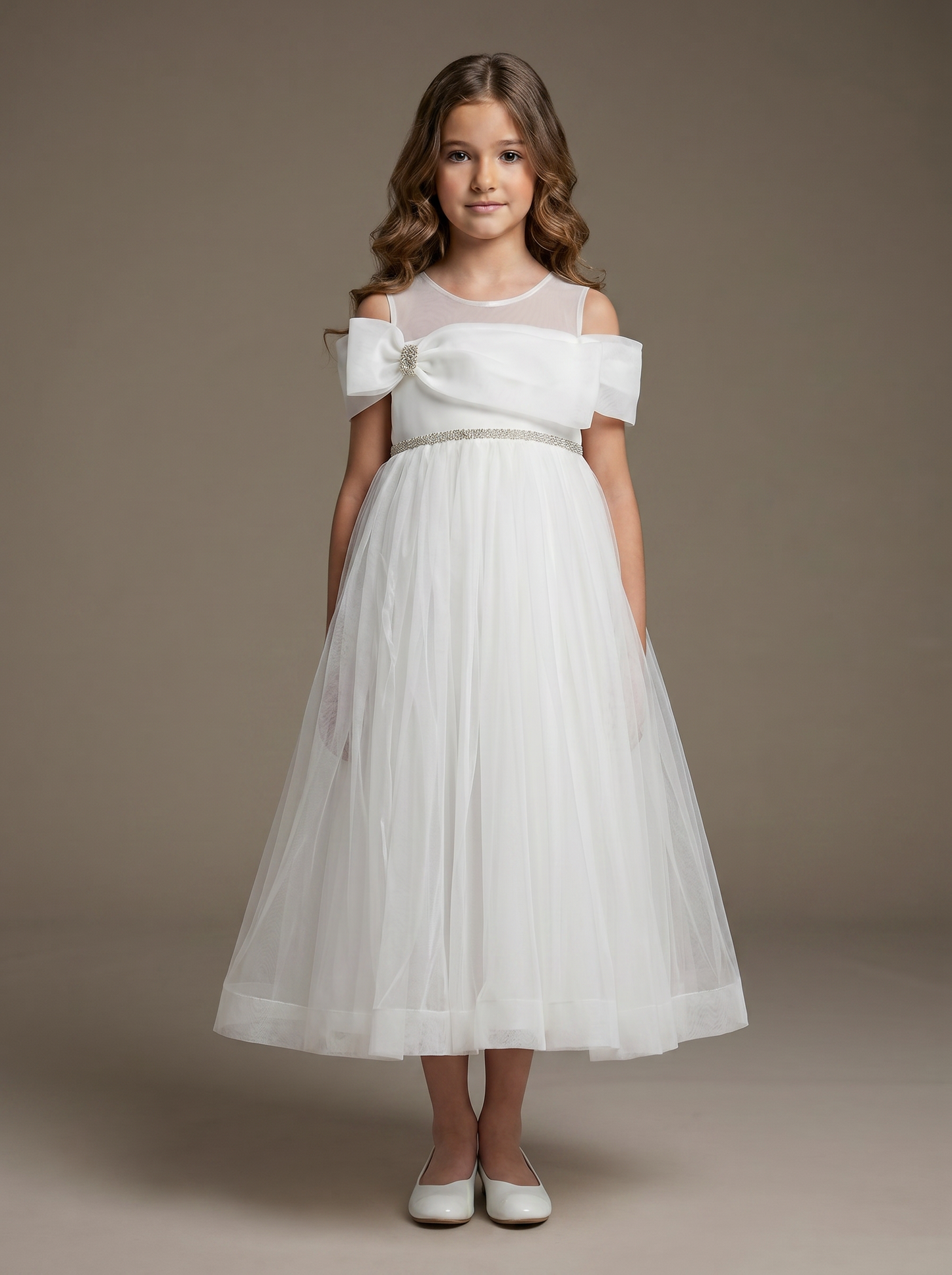 Little Angel Cold Shoulder Dress