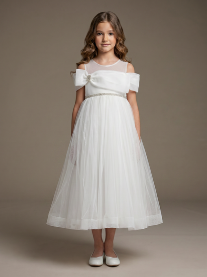 Little Angel Cold Shoulder Dress