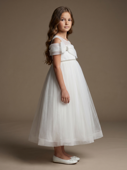 Little Angel Cold Shoulder Dress