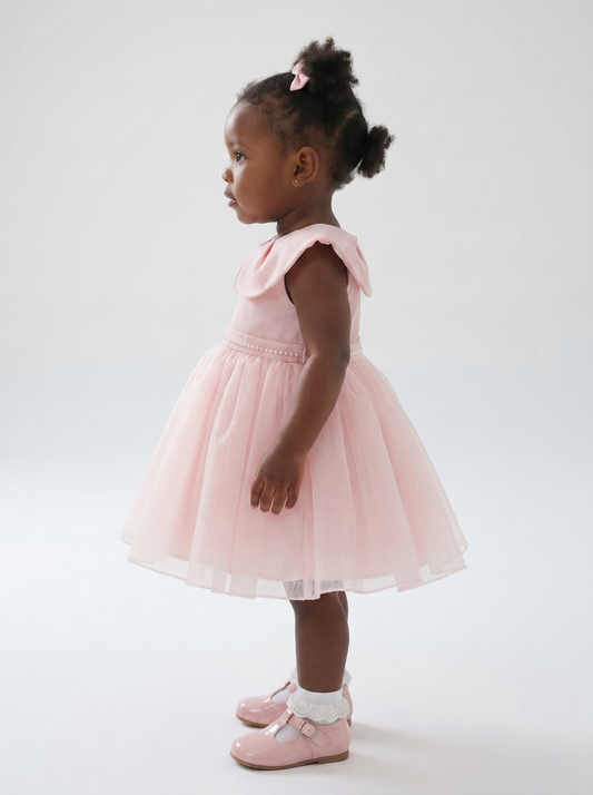 Baby Bloom Occasion Dress – Baby Pink