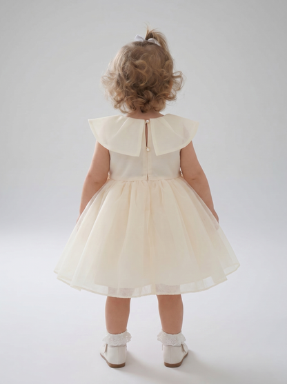 Baby Bloom Occasion Dress – Cream
