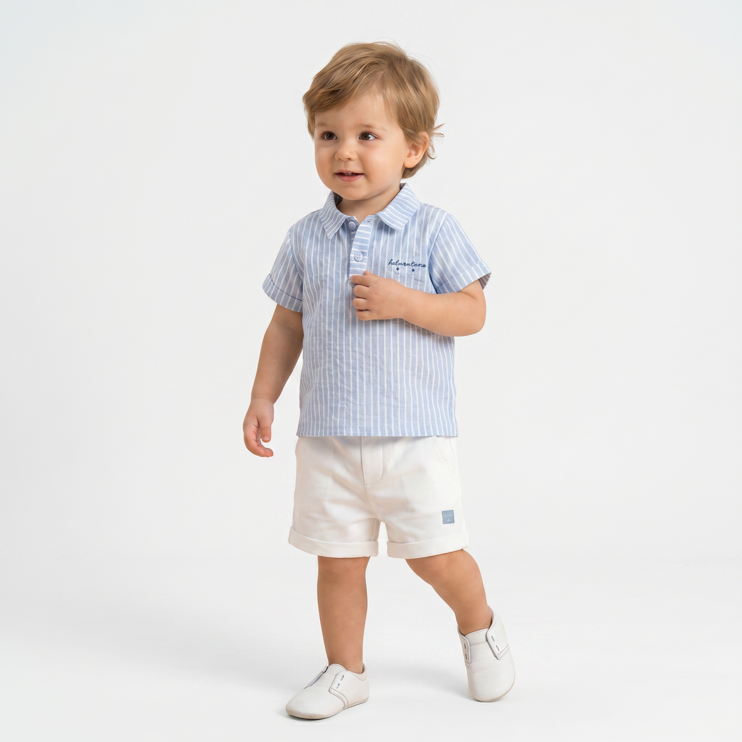 Little Gent Stripe Summer Set