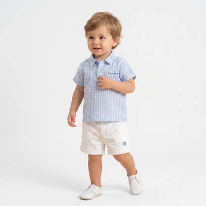 Little Gent Stripe Summer Set