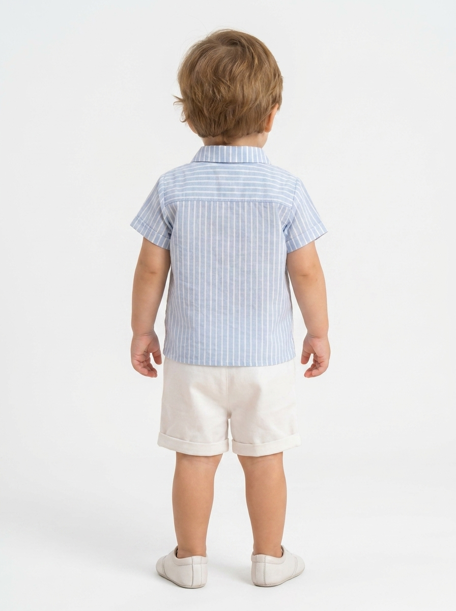 Little Gent Stripe Summer Set