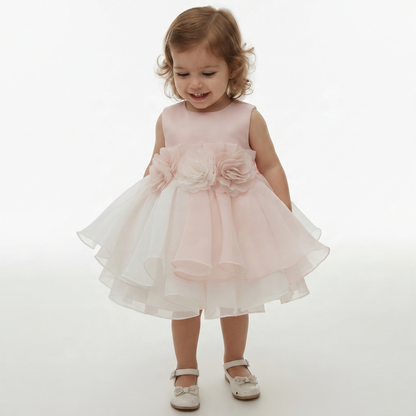 Rose Garden Layered Organza Dress