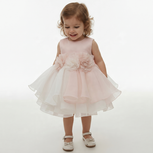 Rose Garden Layered Organza Dress