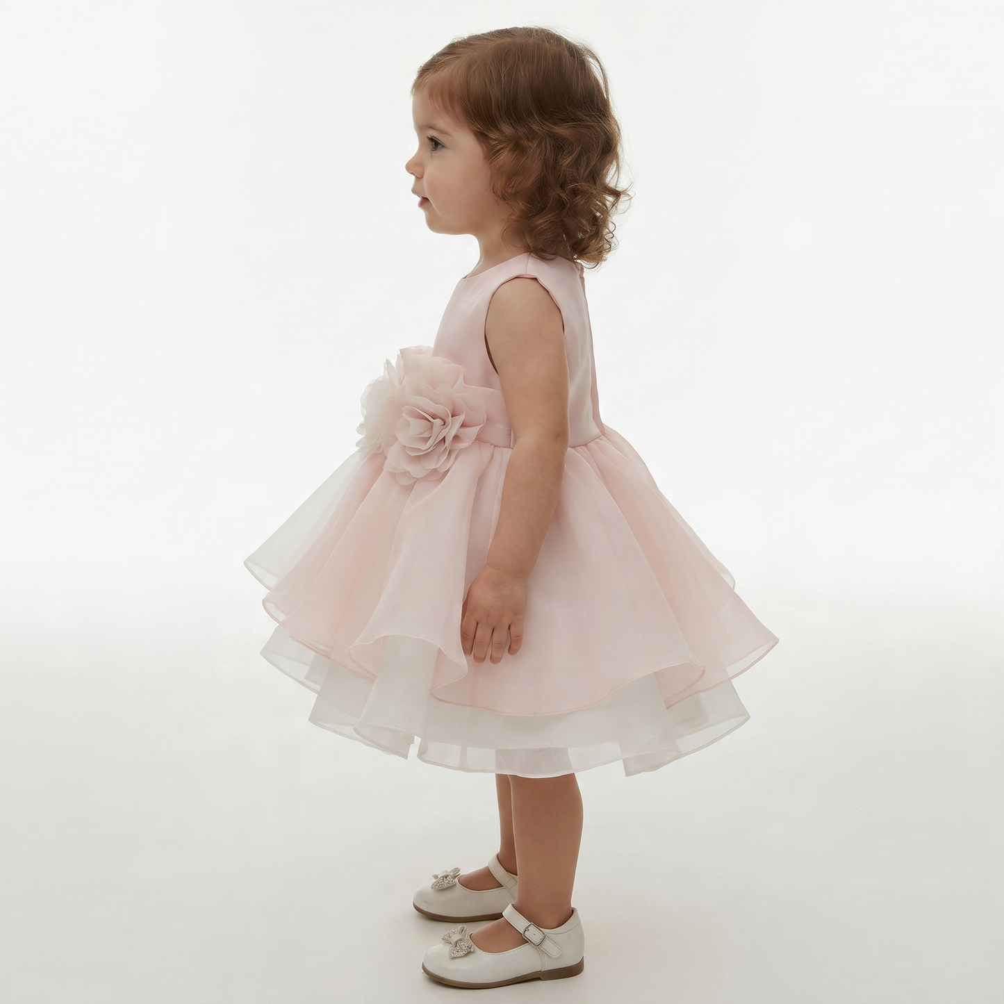 Rose Garden Layered Organza Dress