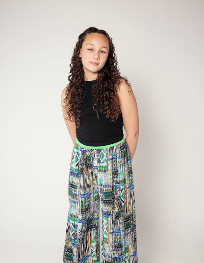 Fernhead Abstract Pattern Girls Pantaloons